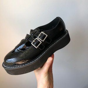 ASOS Buckled oxford with chunky platform
